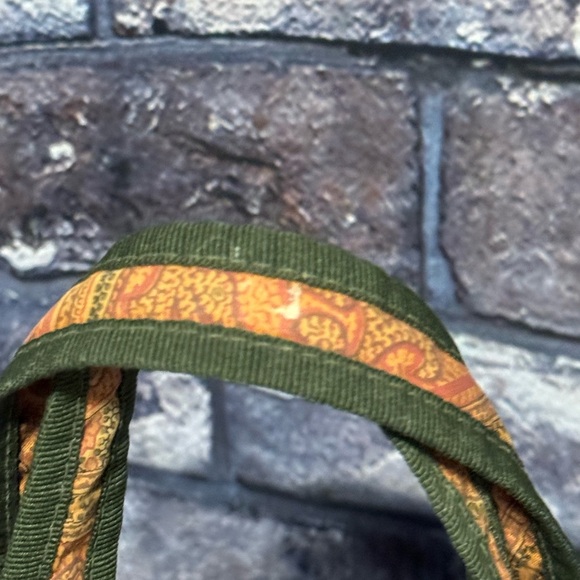 Etro Orange and Green Mini Bag with Paisley Design - Picture 5 of 13